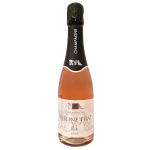 Petite bouteille de champagne pour la Saint Valentin
