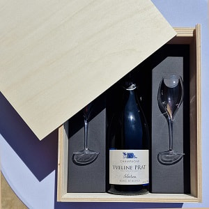 Brut – Magnum – Coffret bois  Champagne Pommelet à Fleury la Riviere